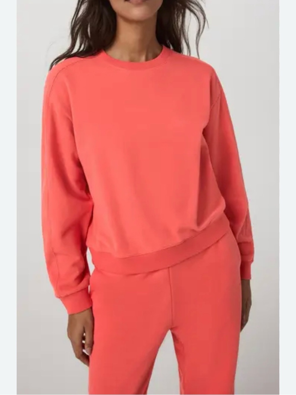 Women's Coral Crewneck Sweatshirt - Unbranded